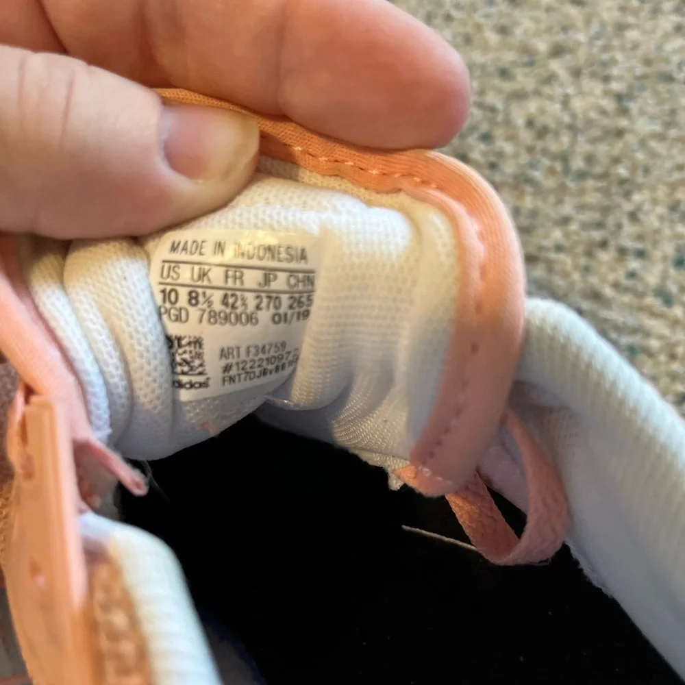 Pink Adidas Tennis Shoes - Picture 4 of 7